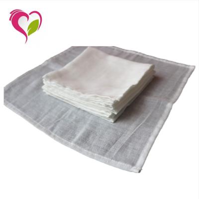 China Makeup Facial Remover Chiffon Face Skin Care Bamboo Cotton Towel Cleaning Cloth for sale