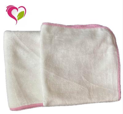 China 2021 Wholesale Square Bamboo Washable Cotton Cloth Makeup Remover Makeup Remover Reusable Face Towel for sale