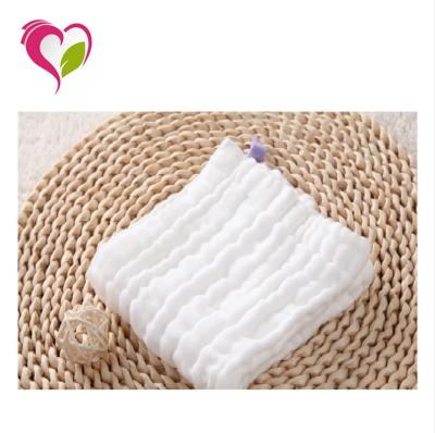 China 2021 New And Super Wholesale Muslin Wash Cloth Soft Bamboo Muslin Wash Baby Soft Absorbent Cloths for sale