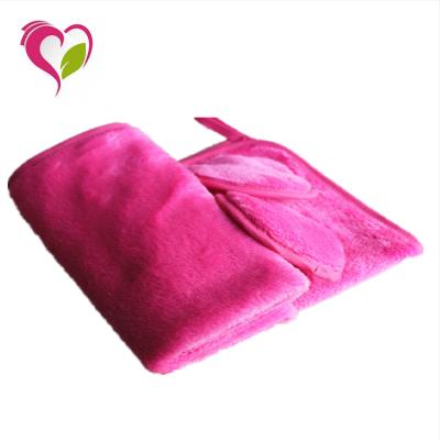 China High Quality Face Cleansing Square Shape Reusable Makeup Remover Cloth Microfiber Makeup Remover Cloth for sale