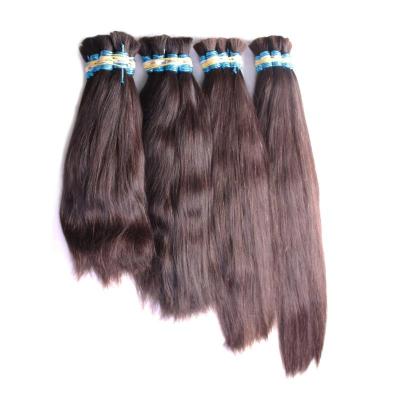 China No Tangle No Reject Ship To Your Door In Brazil Popular Soft Directly Selling Very No Weft Virgin Straight Brazilian Hair Bulk Hair Volume for sale