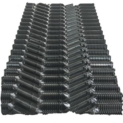 China Industrial Cooling Tower Fill Packing PVC Honeycomb Media PP Water PVC Treament Plastic Media for sale