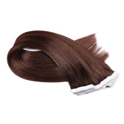 China No Shedding.No Tangle.No Shiny Double End Pulled Thick Tape In Curly Hair Long Hair Extensions Raw Brazilian Regular Tape Extensions for sale