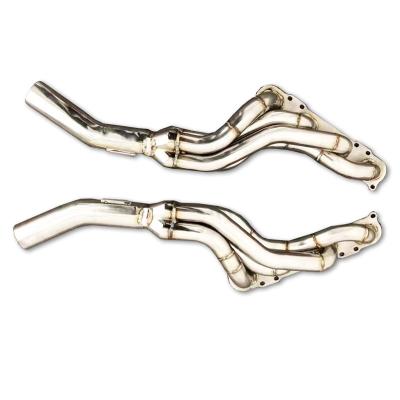 China Engine Exhaust Manifold Downpipe For Mercedes-Benz C63 AMG W204 6.2L 2012 - 2015 Stainless Steel SUS304 Car Exhaust System for sale