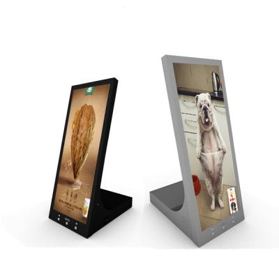 China LD Indoor Desktop Interactive Display Screen 12.3 Inch Shelf Mount Display Advertising Kiosk Touch Screen for sale