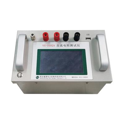 China Handheld Winding Portable Resistance Tester Price DC Resistance Meter 3 Channels VS-3102A zu verkaufen