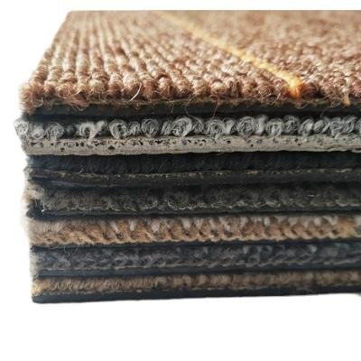 China Polypropylene Tufted Loop Pile Hotel Living Room Office Carpets Tile with Residential PVC Back for sale