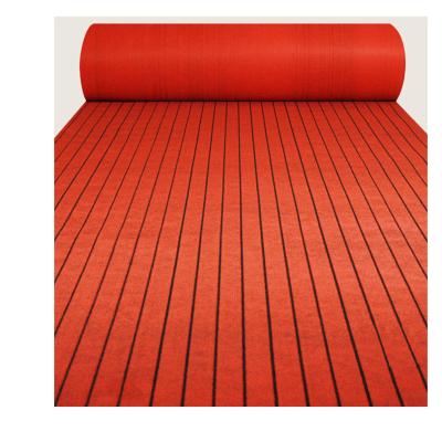 China Spacer Nonwoven Jacquard Interval Velvet Carpet Printed Floor Mat for sale