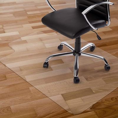 중국 transparent glass PVC office desk carpet chair mat for hard wood floor 판매용