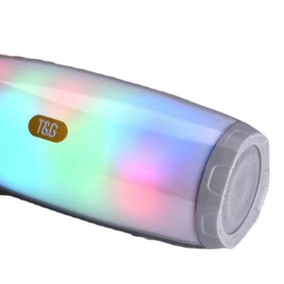 China 2021 mini Flame LED light Wireless super bass Portable Speaker Dual 5.5'' woofer Boombox home party music box BT Speaker for sale