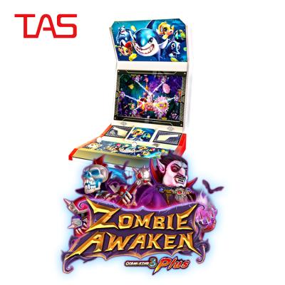 China Metal + Acrylic / Customize Qualified Hunter Arcade Game Board Fish Game Fish Game 2 Player TCI Brand Bill Acceptors And Ticket Printer USA for sale