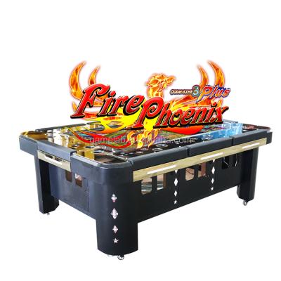 China Metal + Acrylic / Customize High Quality Cheap Game 8 Players Ocean King Casino Fish Fire Phoenix 3 Plus for sale