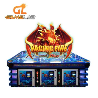 China Metal+Acrylic/Customize 8 Players Fishing Coin Game Machine Slot Ocean King 3 Plus Tiger Machine Arcade Multigame for sale