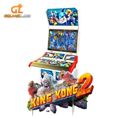 China Metal + Acrylic / Customize Free Shipping Suitcase Fish Game 2 Players Fish Hunter Gambling Player Machine Ready for sale