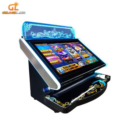 China Metal + Acrylic / Customize LCD Screen Touch Video Game Slot Machine Buffalo Golden Revolution Gambling Game Machine for sale