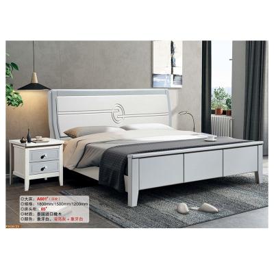 China Modern white bedroom luxury home furniture combination From china set bedroom king size bed furniture à venda