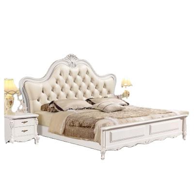 Chine sleeping beds main wood classic bedroom furniture made in china house queen size italian furniture luxury bedroom set à vendre