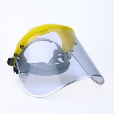 China PC/PVC Protective Mask Careta De Industrial Esmerilar Grinding Protective Mask for sale