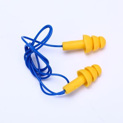 China High Quality Silicone Earplugs Design Safety Good Protect Sports Noise Reduction Sleep Flexibility Ear Plugs for sale