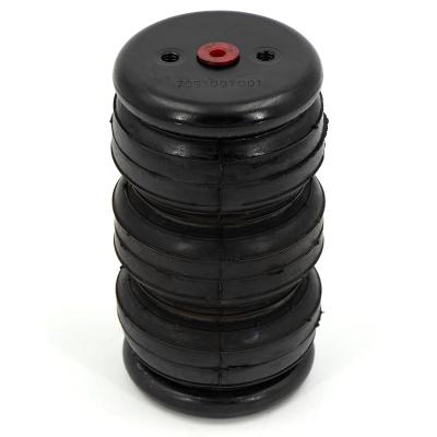 China Triple Complicated Air Spring Bag 3S2200 Rubber Triple Diameter 100mmX3 For Air Ride Suspension For Coilover Air Spring for sale