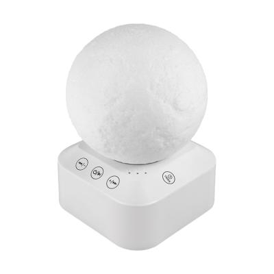 China ABS+PLA Colorful Multifunctional Sleep MachineNatural Sounds Moon Lamps White Noise USB Device Soporific Instrument For Health for sale