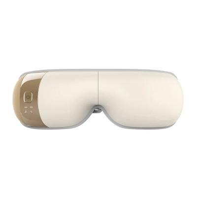 China Wireless Hot Eye Compress Smart EYE Compress Airbag Vibration Heating Foldable Eye Massager With Music for sale