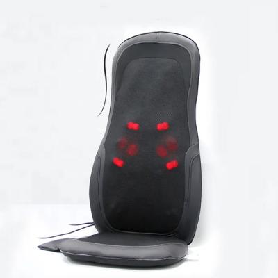 China 2023 New Product Electric Back Body Massager Vibration Massage Chair Heated Cushion for Car and Home Seat for sale