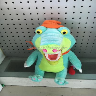 China Children's toys plush dental eucational high quality tooth brushing crocodile for sale