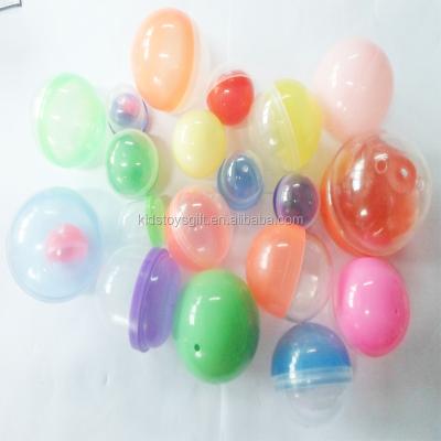 China Mini Toy Assorted Cheaper High Quality Plastic Toy Empty Capsule For Vending Machine for sale