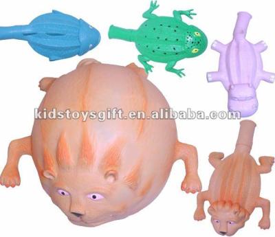 China Toy Soft Design Inflatable Puffer Ball Crazy Funny Animal Toy for sale