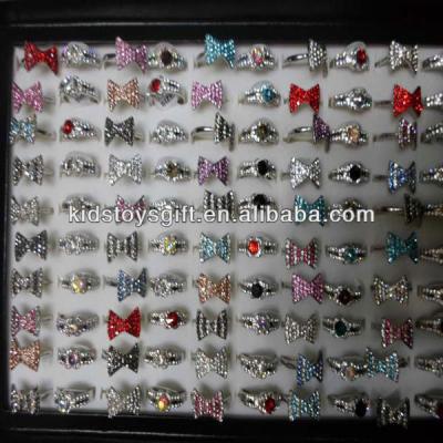 China Fashion Metal Children Plastic Rings for sale