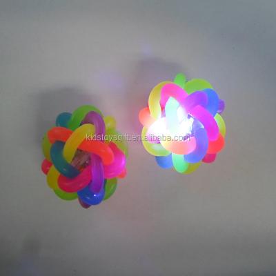 China LED Pet Ball Viable Funny Flashing Soft Plastic Toy for sale