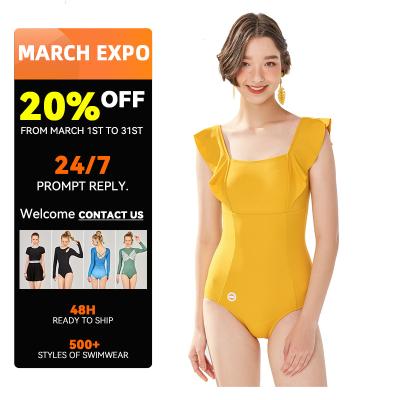 China TOSWIM Factory Young Girls Freediving Sexy Swimsuit Women Fancy Swimwear Ladies Beach Wear One Piece Suit Antibacterial High Quality Bathing Suit for sale