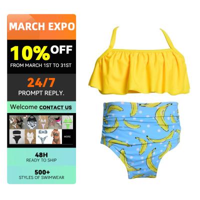 China Wholesale Breathable Kids Swimwear Young Girl Swimwear Kids Bikini Swimsuit for sale