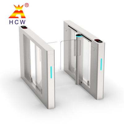 China puerta automática del torniquete de la seguridad del oscilación de la anchura del carril de 650m m para el acceso del PWD en venta