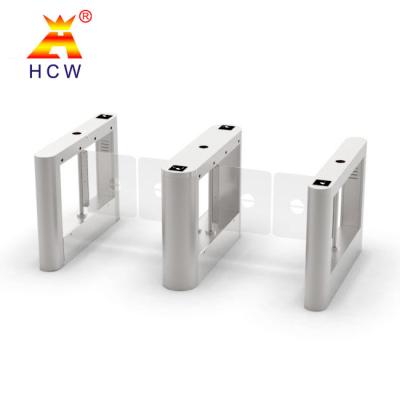 China Torniquetes automáticos IP42 de la puerta de la barrera del oscilación del código de barras del control de acceso en venta