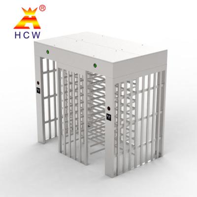 China HCW Full Height Turnstile Waterproof Face Recognition Durable Access Control System for sale