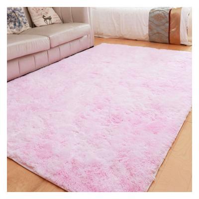 China Extra Large Fashion Custom Polyester Heavy Flush Modern Cute Porcelain Shaggy Household Rug for sale