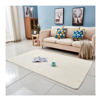 China Washable Polyester Orange Micro Fiber Stock Shaggy Area Rug for sale