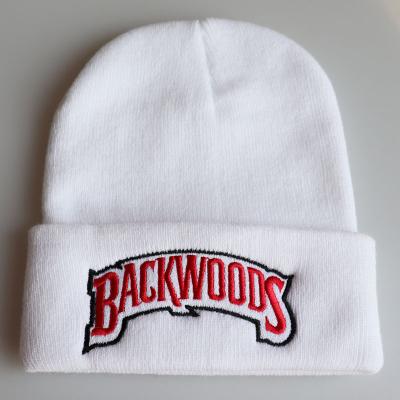 China Cozy COMMON Custom Colorful Design Warm Winter Knit Beanie Backwoods Winter Hat With Good Quality for sale