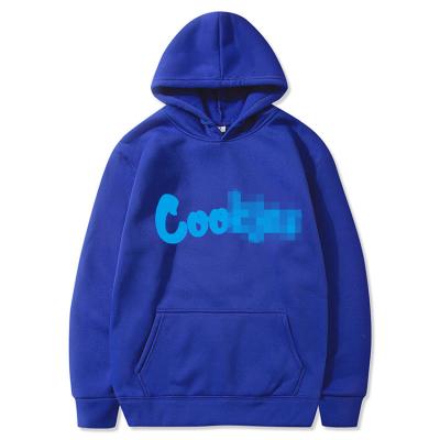 China Custom Printing Winter Wildwoods Cookie Hoodies White Pullover Black Polyester Pullover Oversized Hoodies For Men for sale