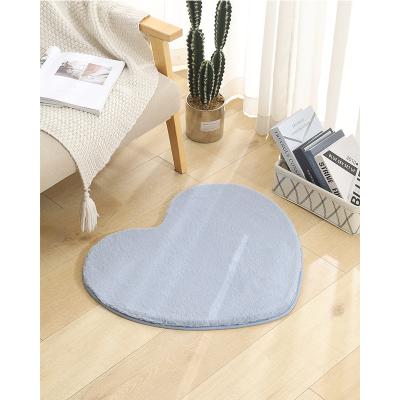 China Anti-Slip Round Blanket for Bedroom Shaggy Circle Rug Fluffy for Kids Room Nursery Room Furry Blanket for Bathroom for sale