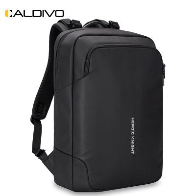 China With CALDIVO USB Bags factory wholesale custom built-in filling unisex laptop bags leisure laptop backpacks dot usb backpack for sale