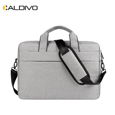 China CALDIVO Polyester Bag Factory Custom Wholesale Waterproof Laptop Bag With Trolley Strap Travel Business Laptop Backpack Bags for sale