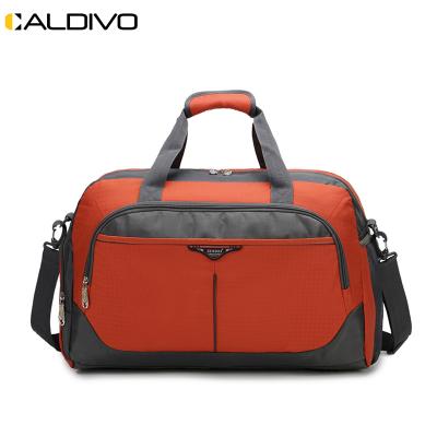 China Waterproof duffel bag factory custom in CALDIVO unsex wholesale multifunctional outdoor gym polyester nylon duffel bag duffel bag for sale