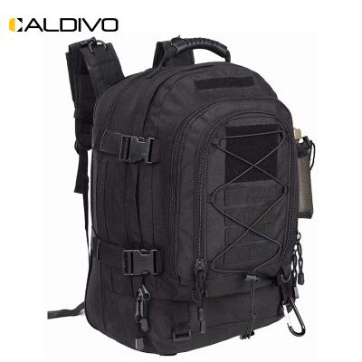 China Custom Wholesale CALDIVO Large Capacity 35-55L Tactical Rucksack Waterproof Hiking Backpack Anti-theft Bags Factory Large for sale