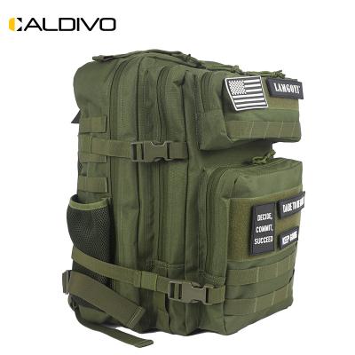 China Custom Wholesale CALDIVO Sling Tactical Bags Factory Anti Theft Bags With Side Universal Luggage Bag Pockets Tactical Backpack for sale