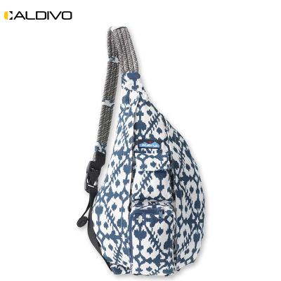 China Others CALDIVO Bags Factory Mini Shoulder Sling Chest Cross Chest Bag Custom Wholesale Teenager Fashionable Nylon Bag For Women Men for sale