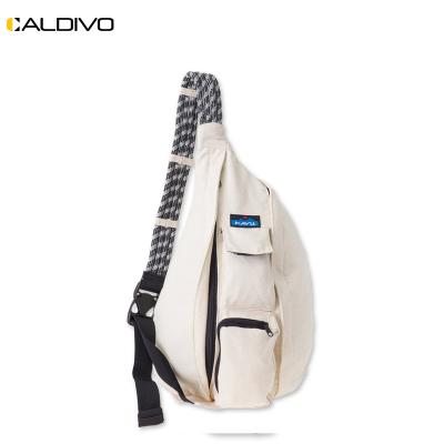 China CALDIVO Custom Wholesale Bags Factory Waterproof Men Cross Body Shoulder Bag For Men Daily Chest Pussy Smell Proof Sling Chest Bag for sale