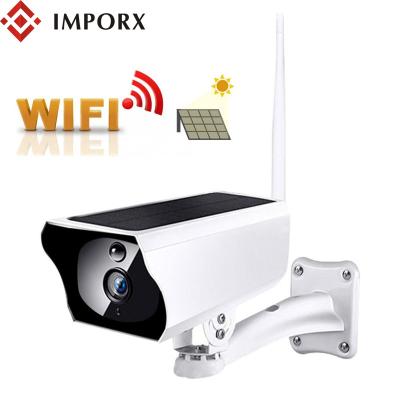 China WiFi IP Camera 1080P HD Battery Solar Outdoor Charging PIR Motion Detection Bullet Wireless Security Camera IMP-X4P for sale